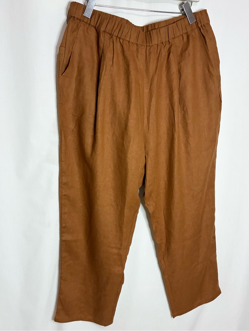 NEW. Lintico Linen Tapered Patricia Pants. NWT - Picture 4 of 8
